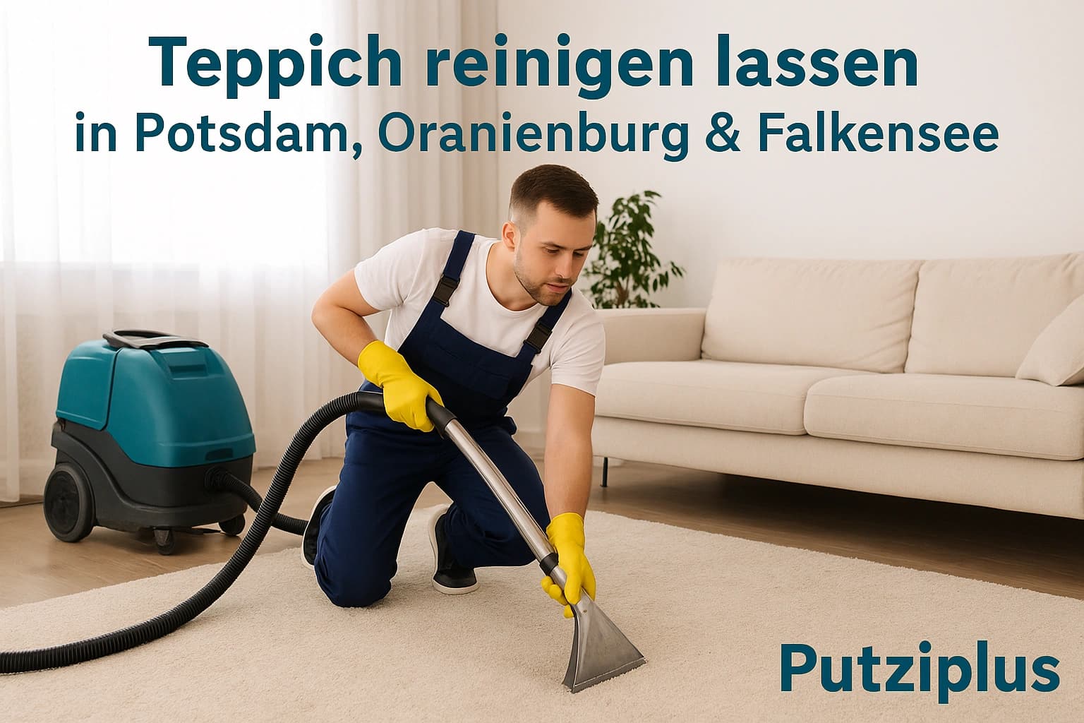 Teppich reinigen lassen in Potsdam