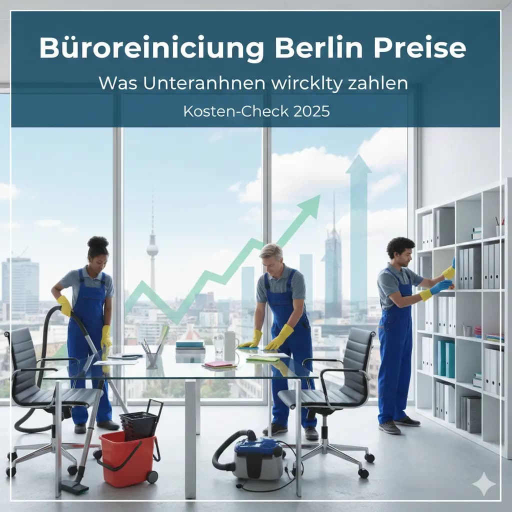 Büroreinigung Berlin Preise – Was Unternehmen wirklich zahlen und warum